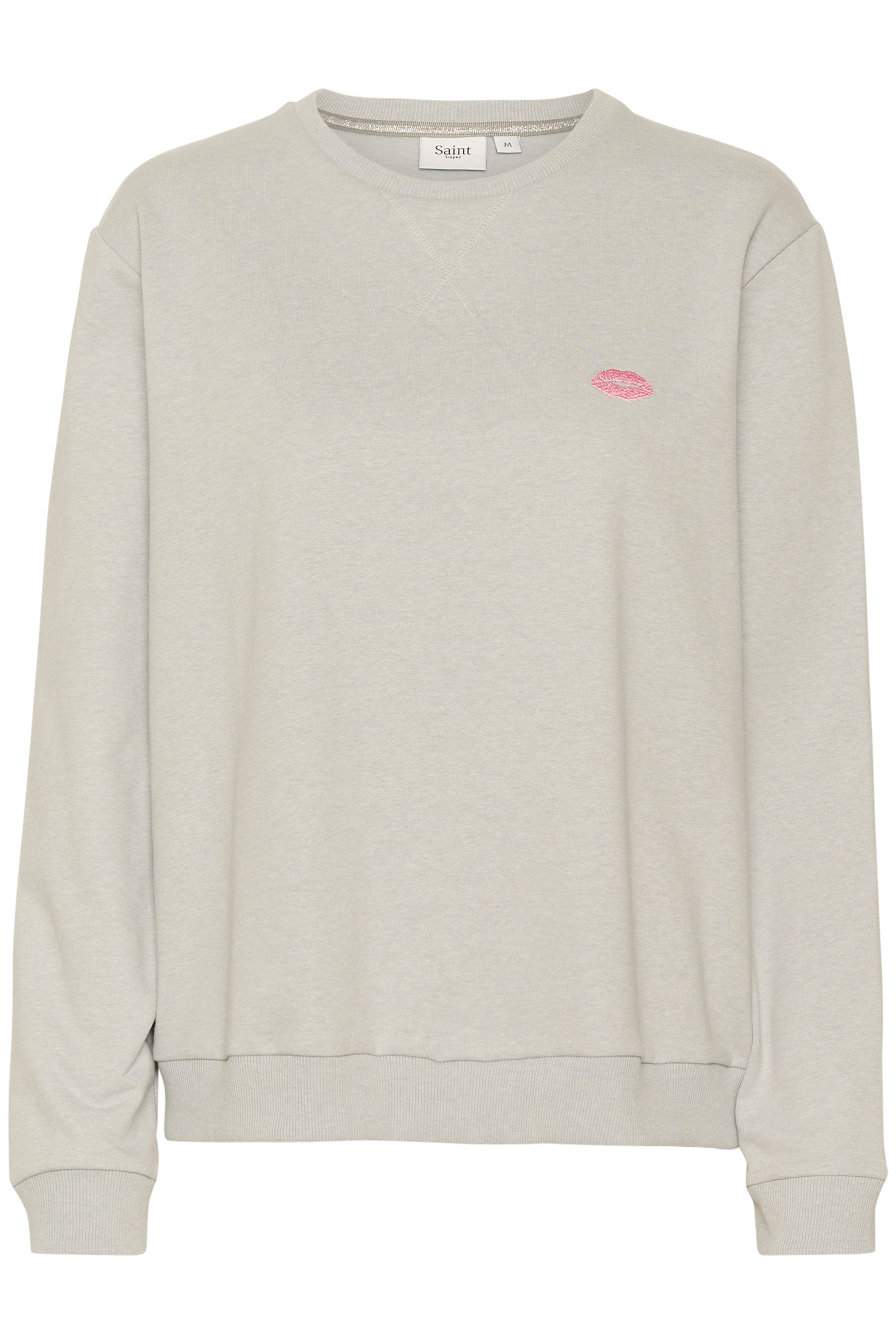 Saint Tropez Fanile Sweatshirt in Pearl Grey