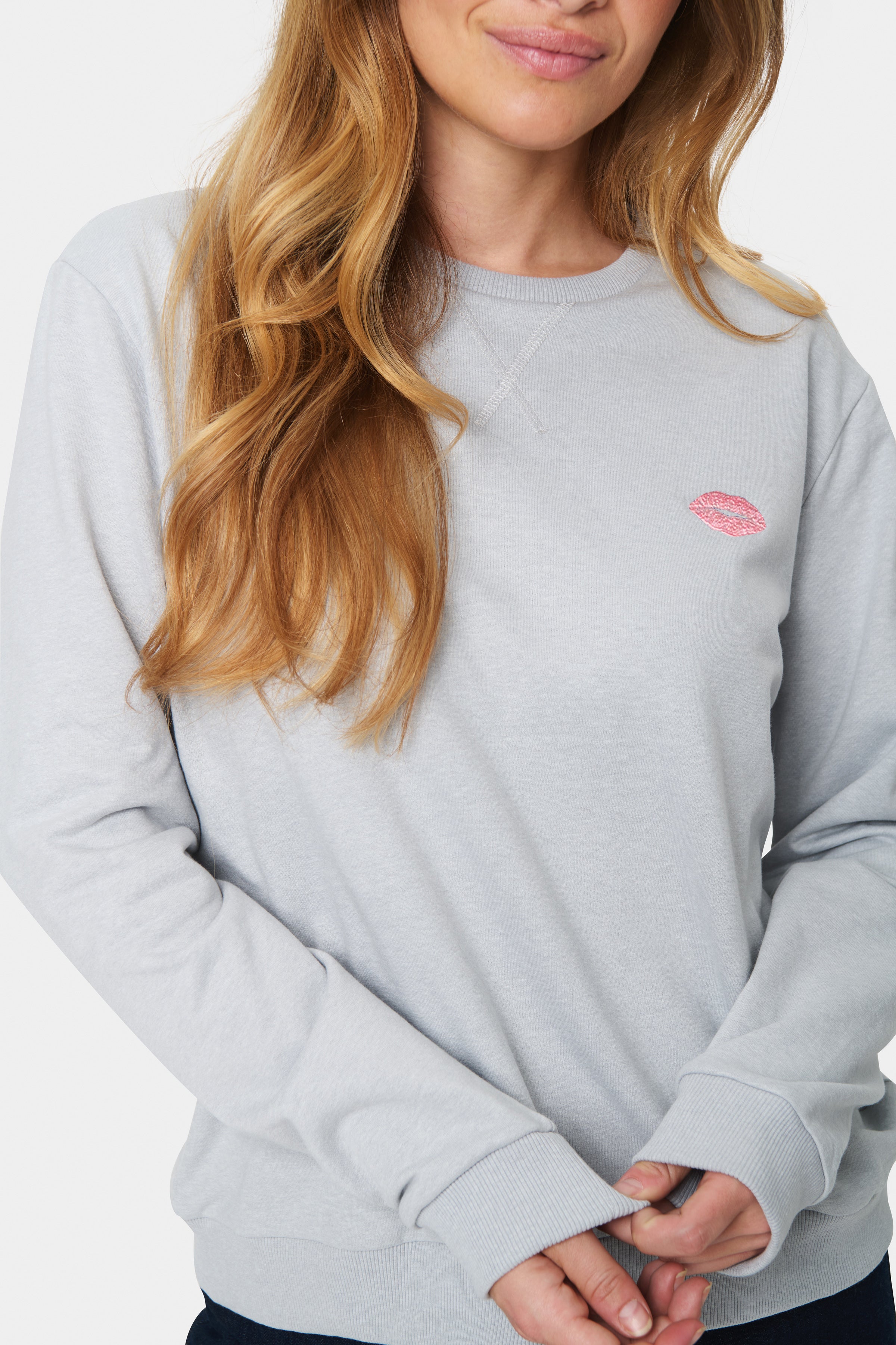 Saint Tropez Fanile Sweatshirt in Pearl Grey