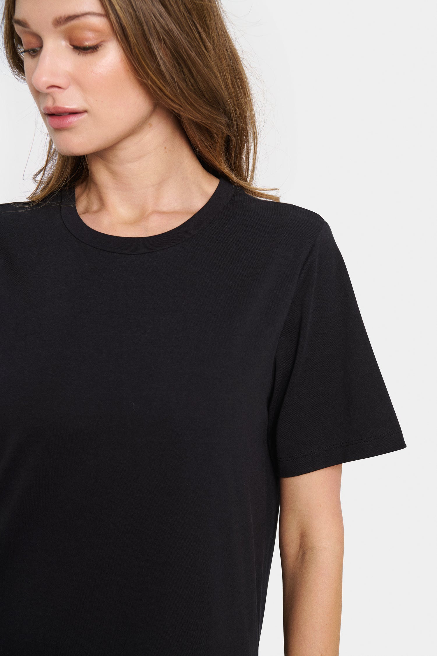 Saint Tropez Faria T-shirt Dress in Black