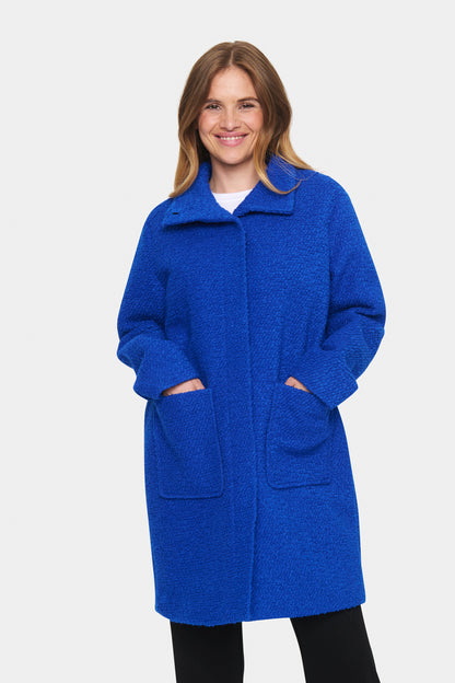 Saint Tropez Ferddy Coat in Surf Blue