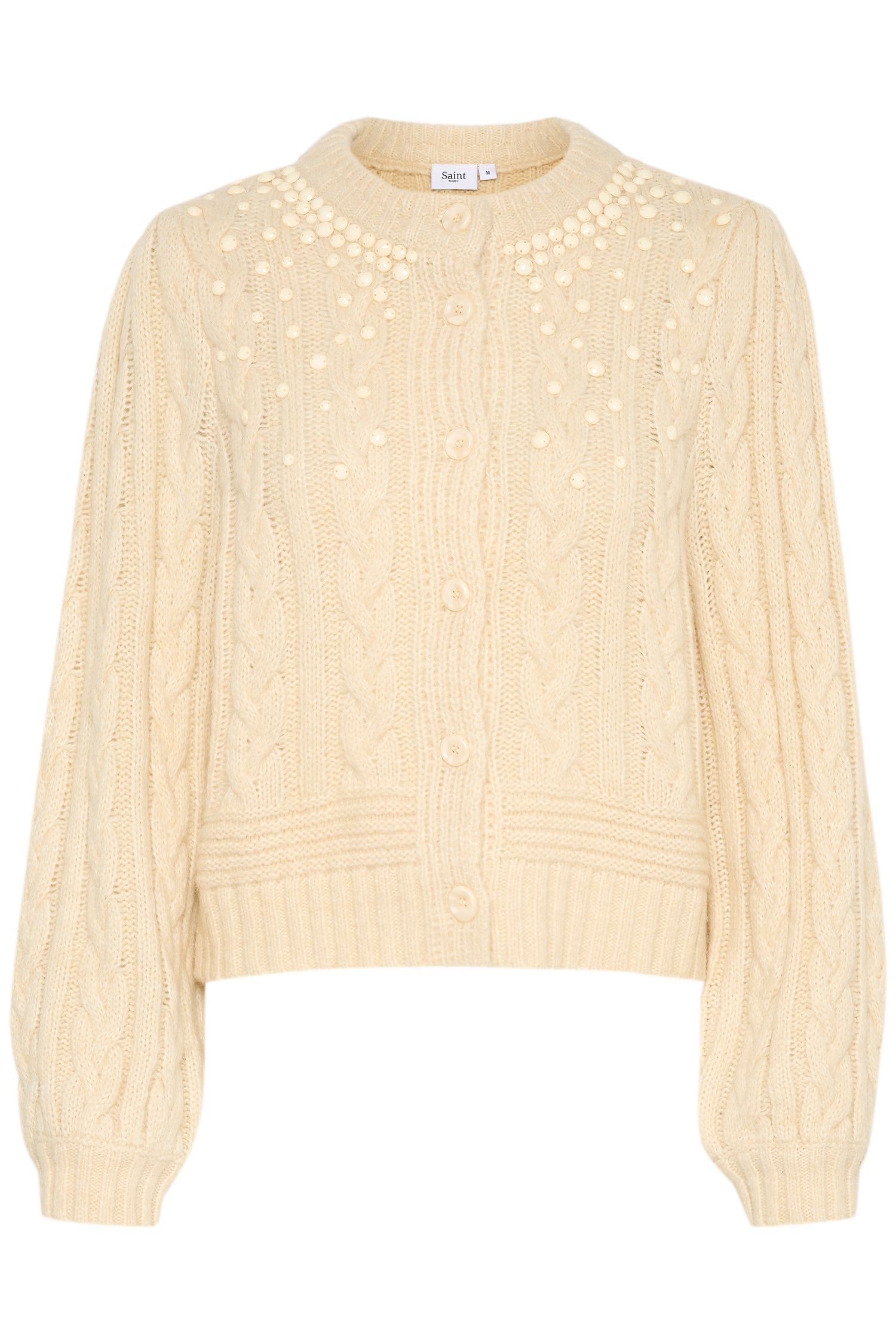 Saint Tropez Ivala Cardigan in Cream