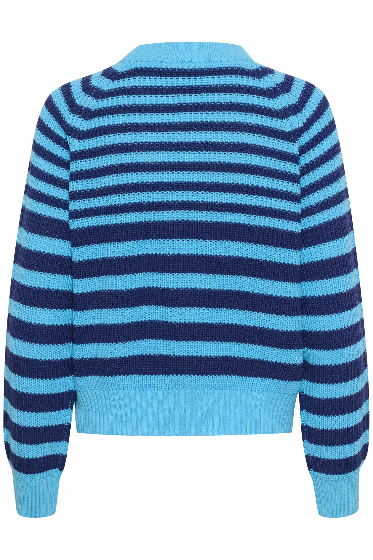 Saint Tropez Cotton Striped Knit in All Aboard Blue