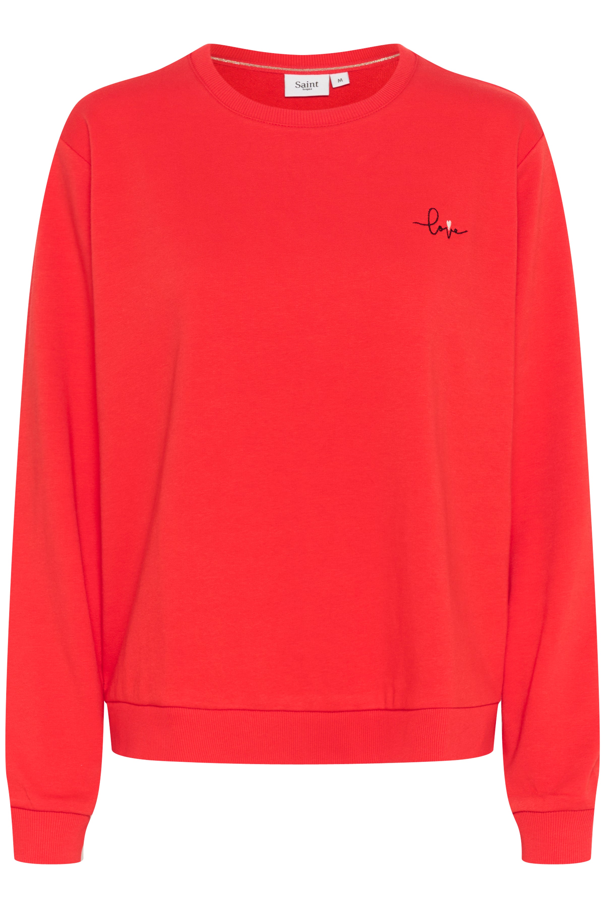 Saint Tropez Jetti Sweatshirt in Flame Scarlet