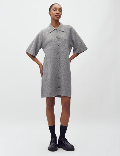 MbyM Shyla Biman Knitted Dress in Grey