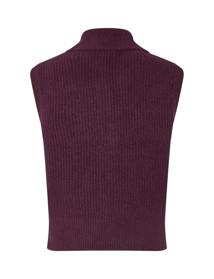 MbyM Ritika Knit Vest in Fig