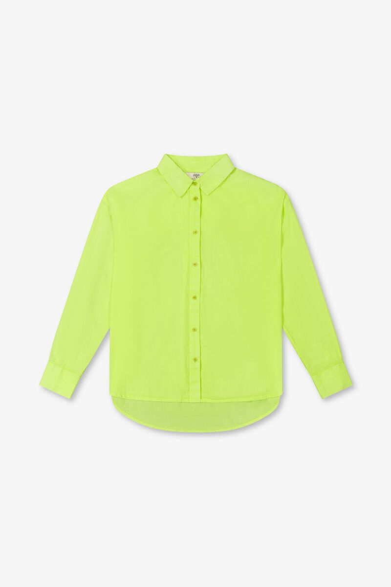 Neon yellow Cotton Shirt