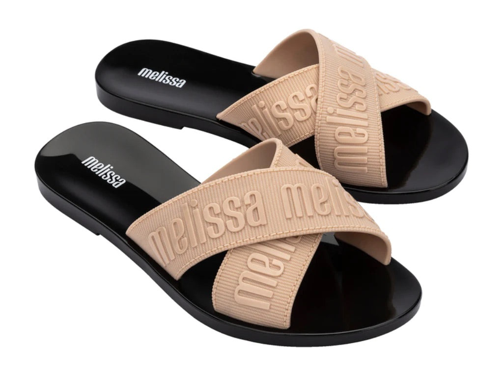Melissa Lover Slide Sandal - Beige