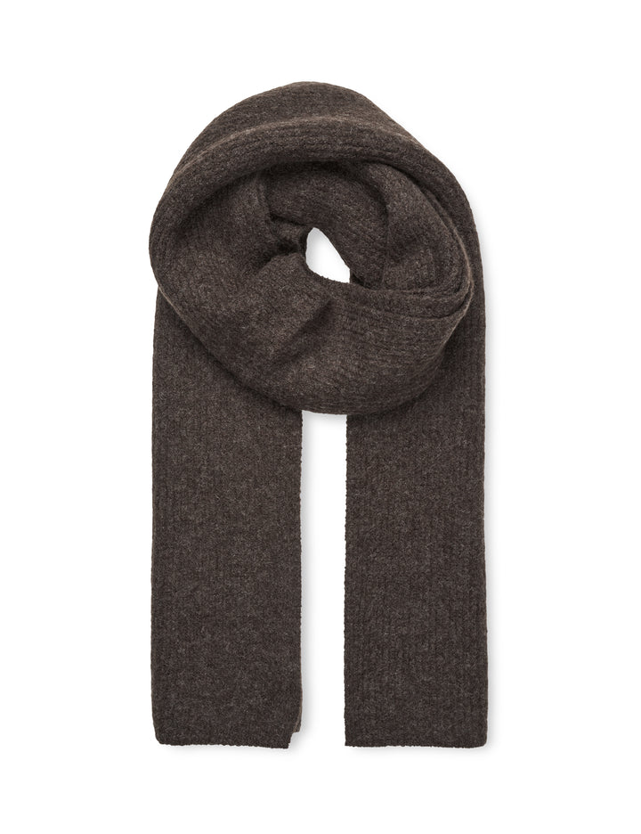 MbyM Wool Mix Scarf in Java Brown