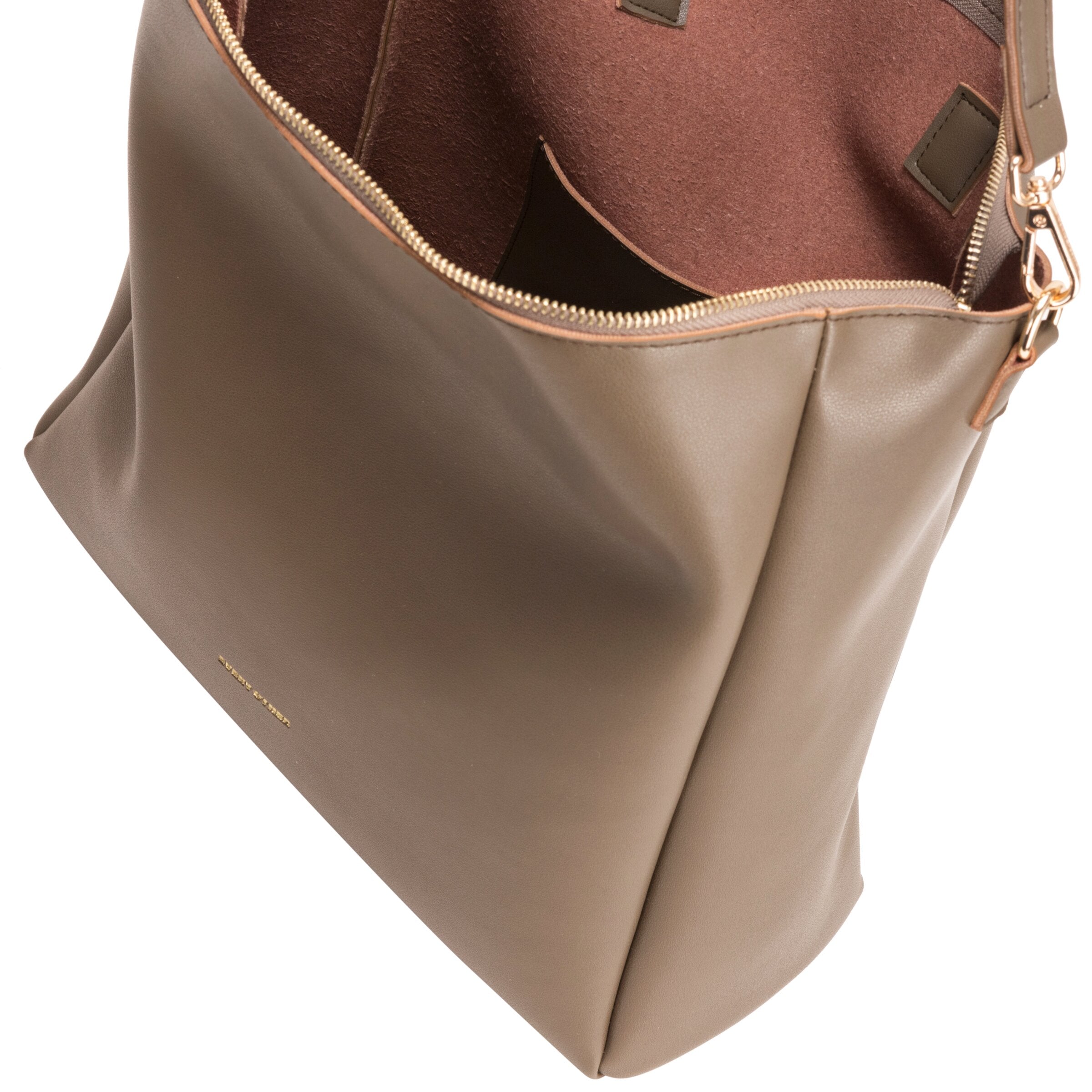 Backpack Shoulder Bag In Taupe