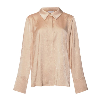 Kayson Champagne Satin Feel Shirt