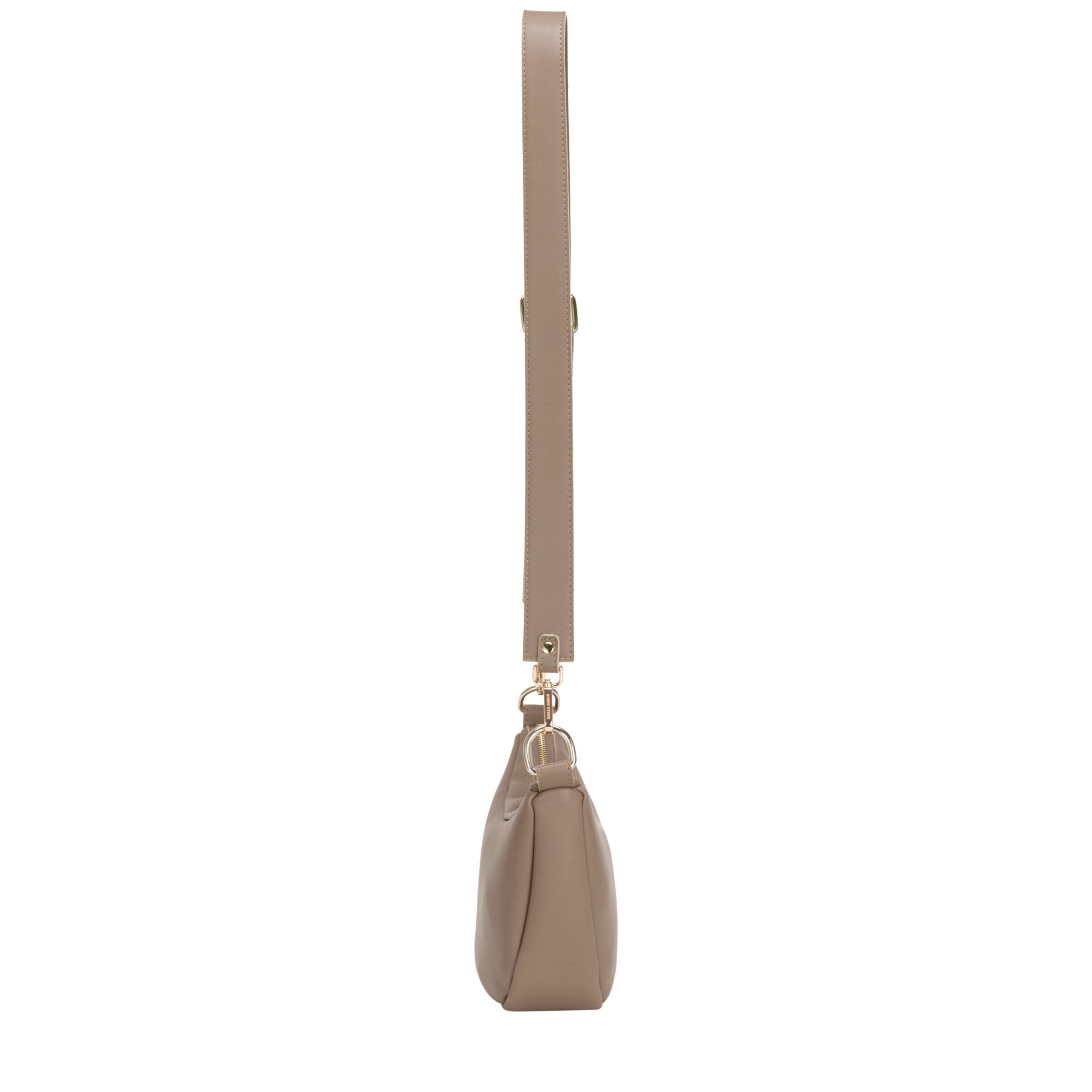 Slouch Crossbody In Taupe