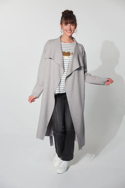 Eb &amp; Ive Cordova Cardigan In Grey