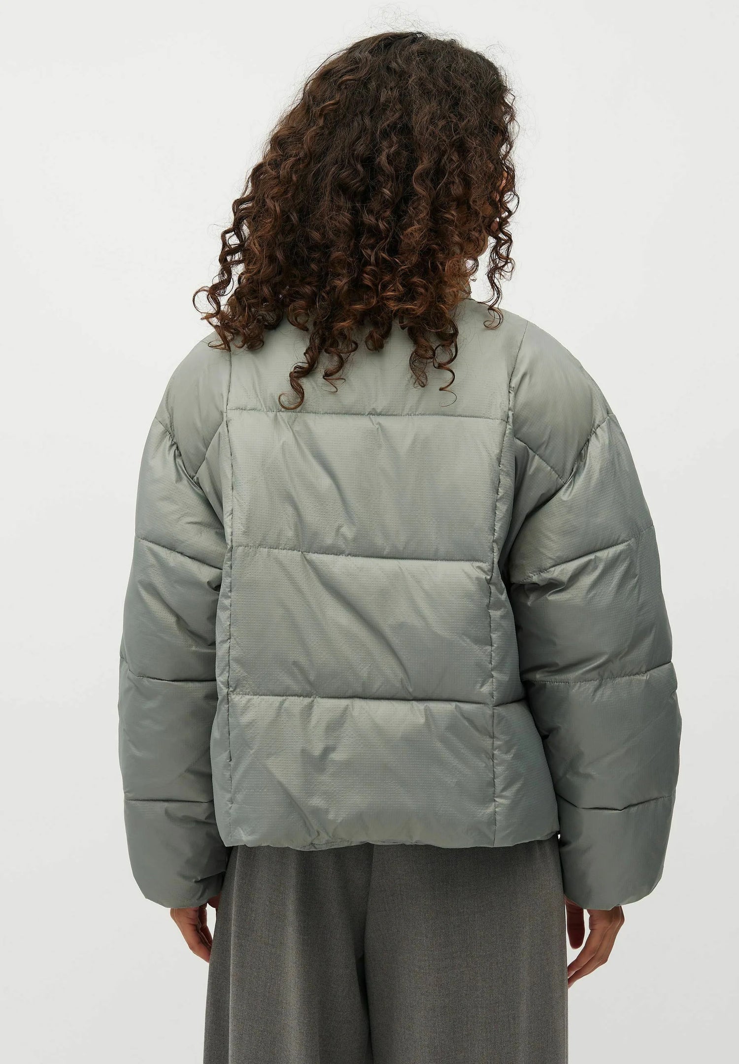 MbyM Seraphina Puffer in Agave Green