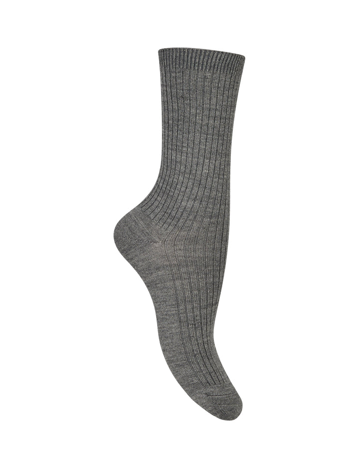 MbyM Rib socks of fine yarns in 3 colours
