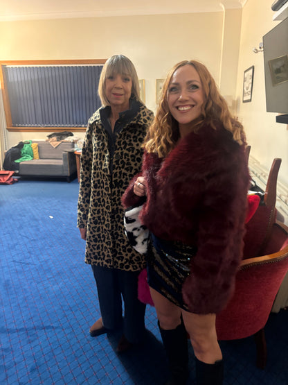 Amelia Short Stretch Skirt in Black (ONE SIZE)