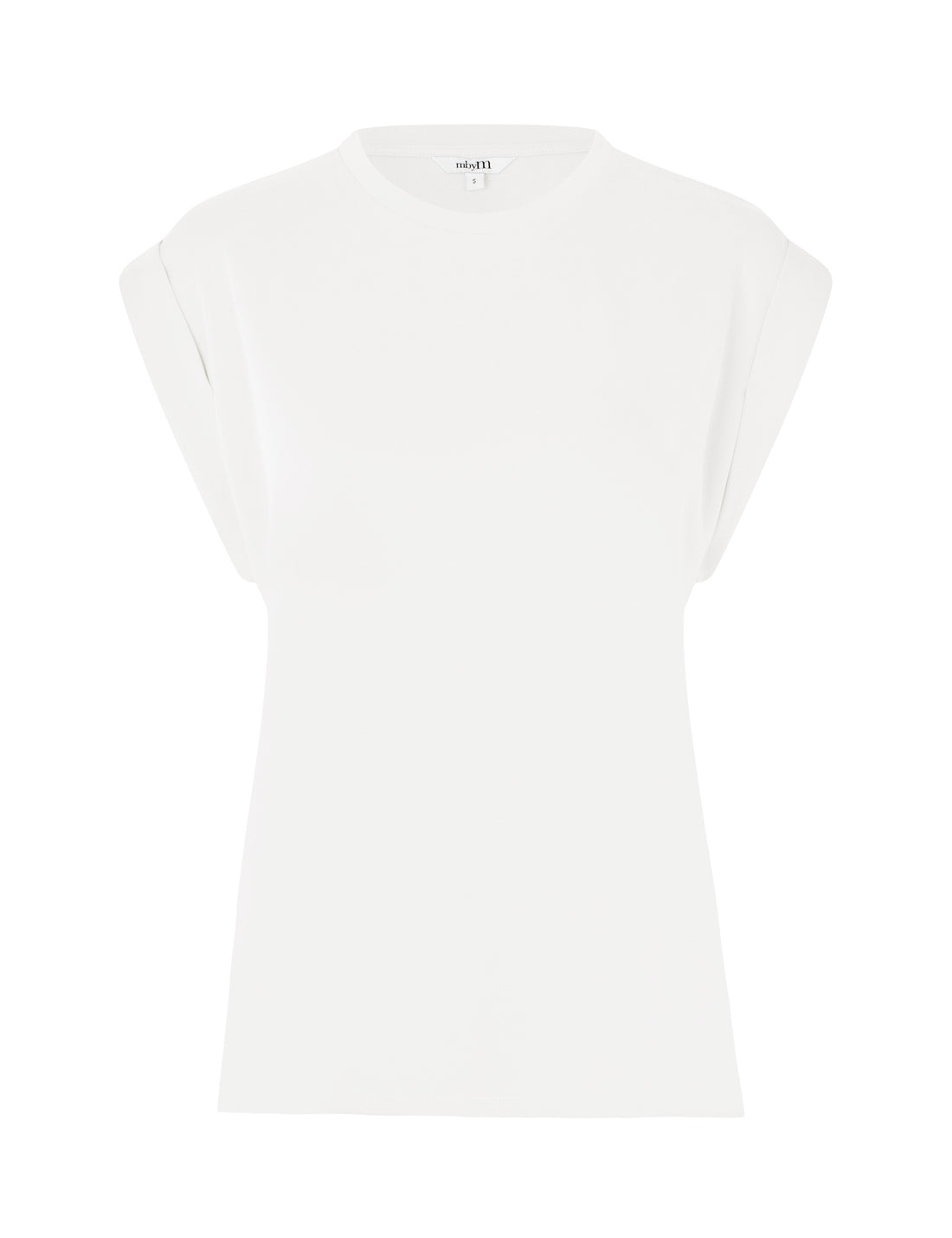 MbyM Bosko Luxe T-Shirt in Sugar White