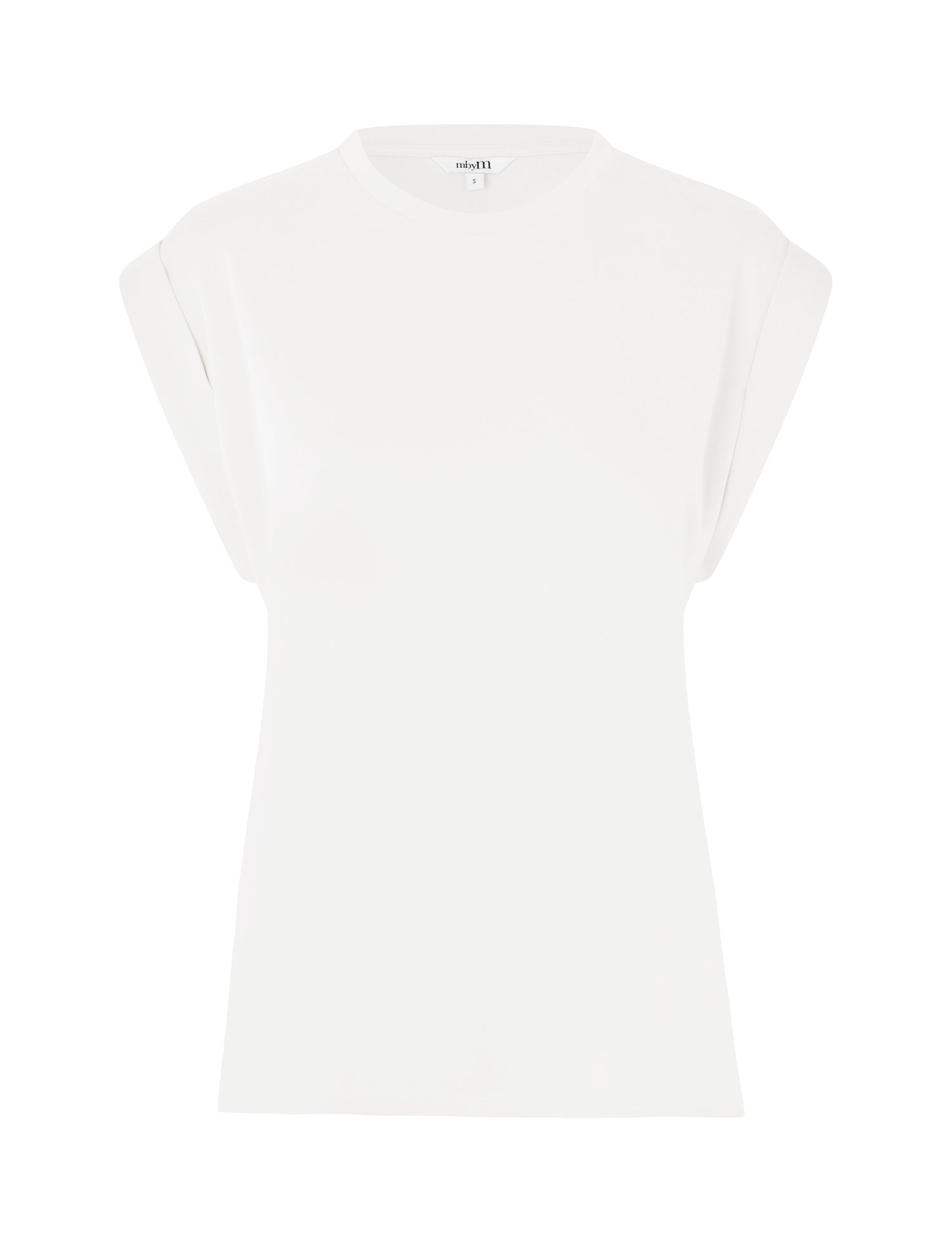 MbyM Bosko Luxe T-Shirt in Sugar White
