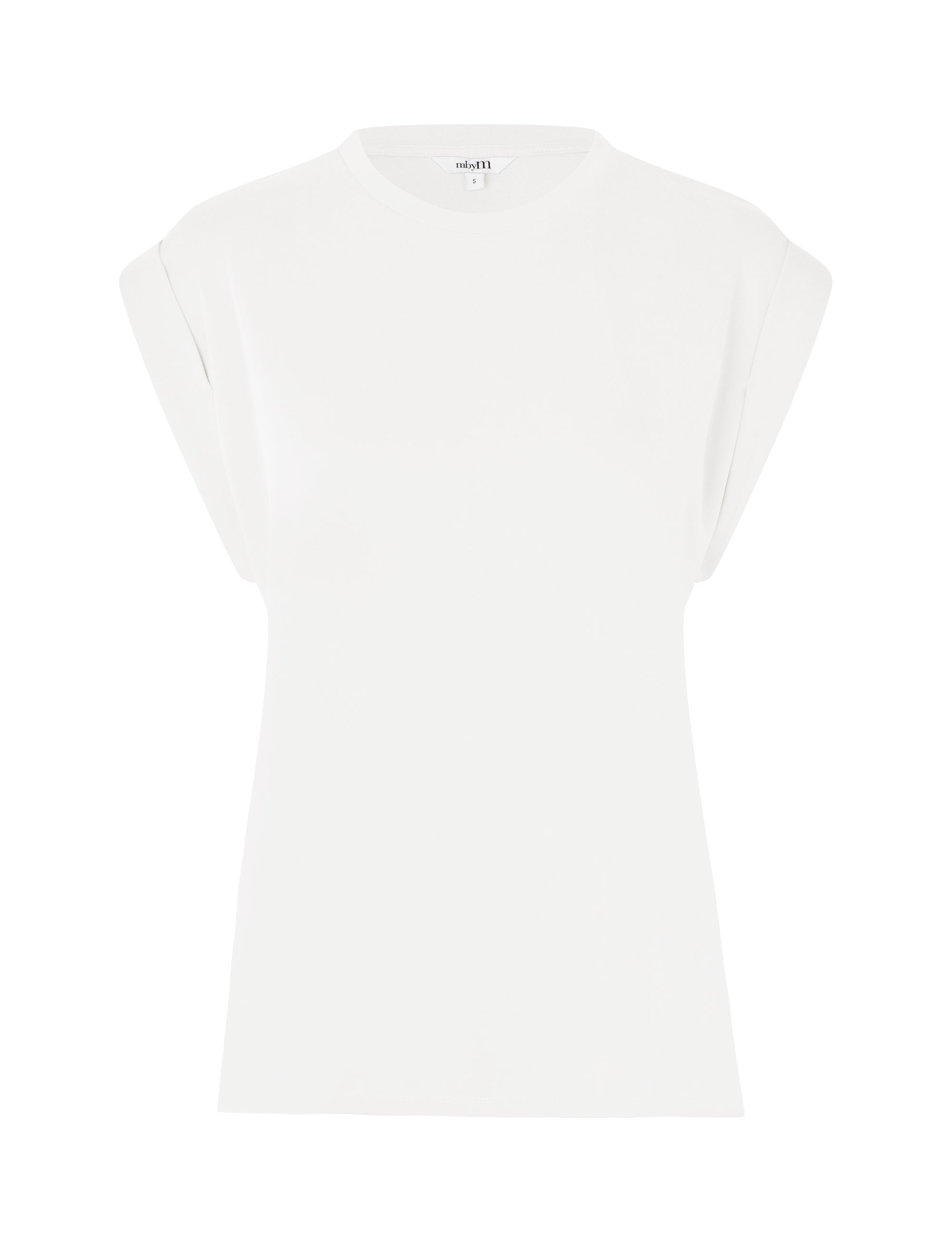 MbyM Bosko Luxe T-Shirt in Sugar White