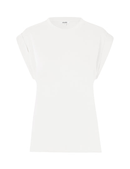 MbyM Bosko Luxe T-Shirt in Sugar White