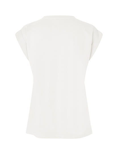 MbyM Bosko Luxe T-Shirt in Sugar White