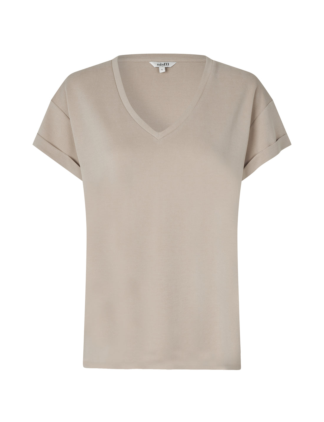 MbyM Bosko Luxe V-Neck T-Shirt in Island Fossil!