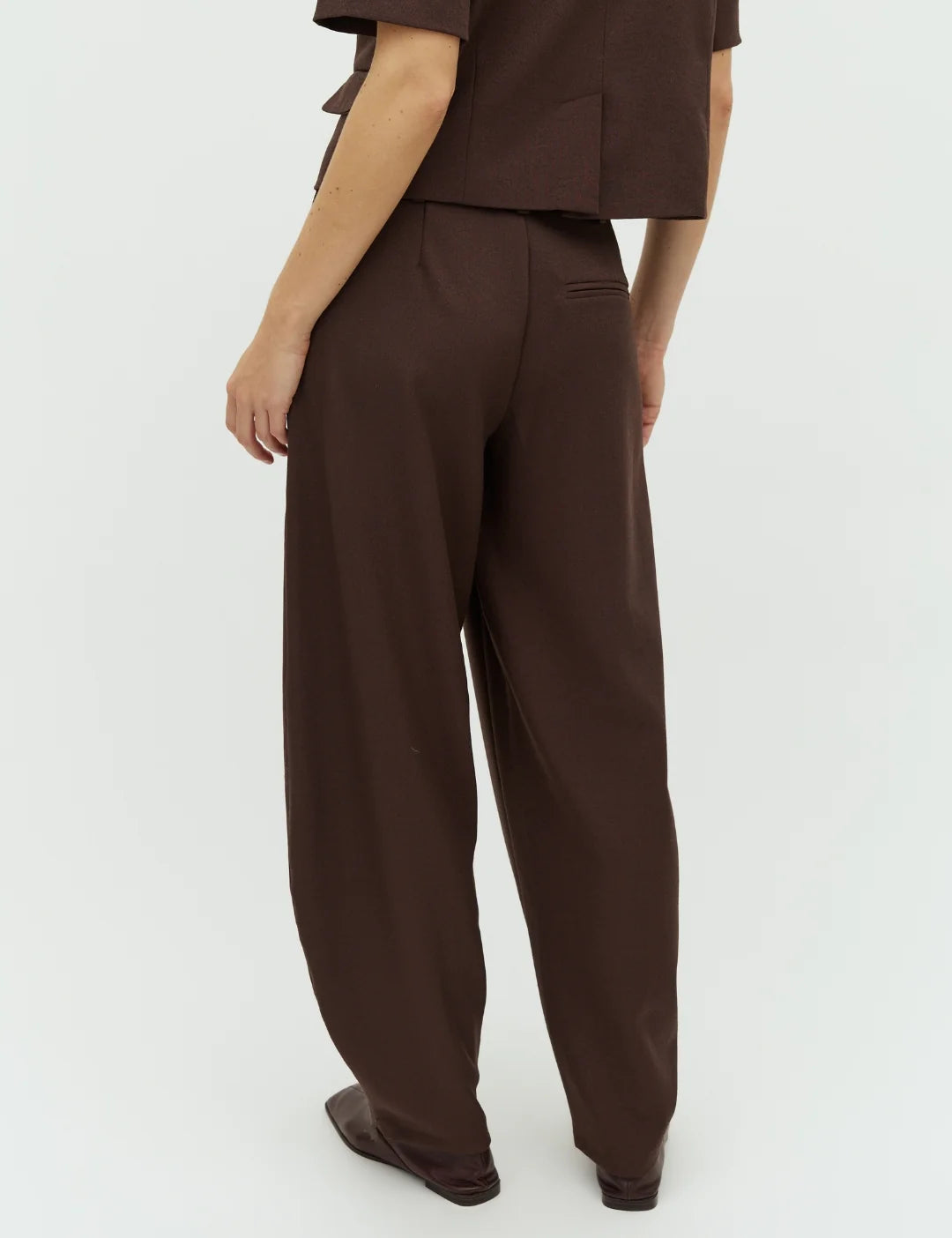 Mbym Morella Pija Trouser in Chicory Coffee Brown