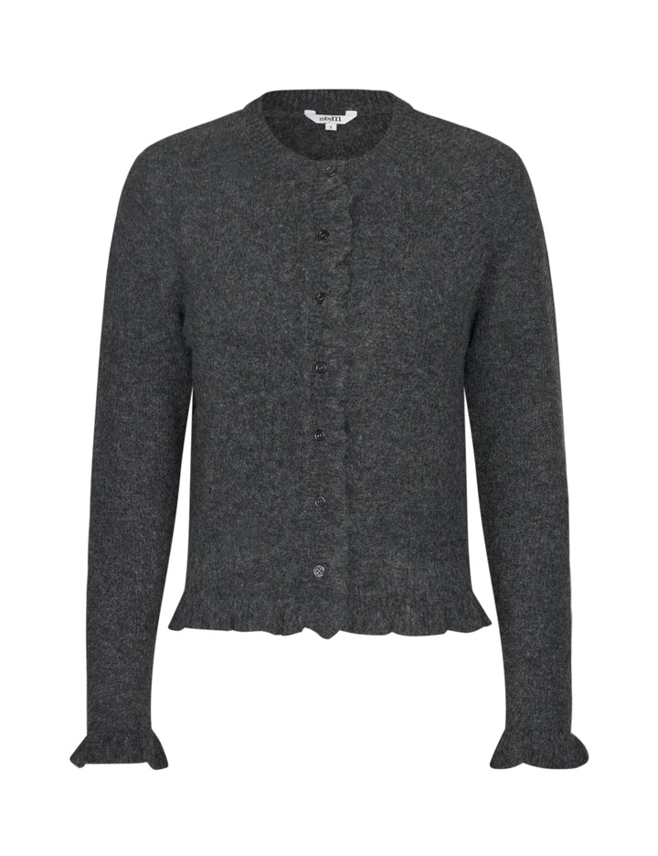 MbyM Charcolel Frill Cardigan