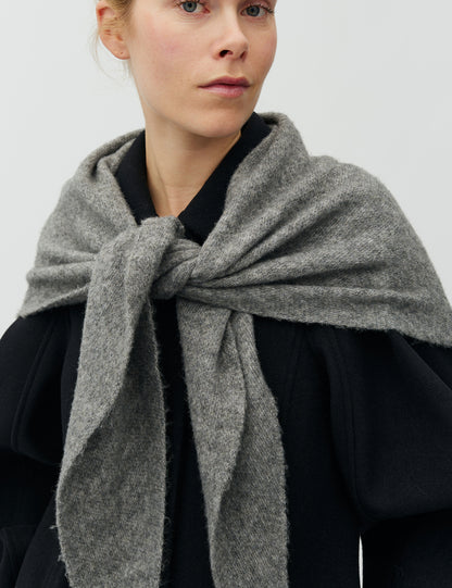MbyM Triangle Scarf in Grey