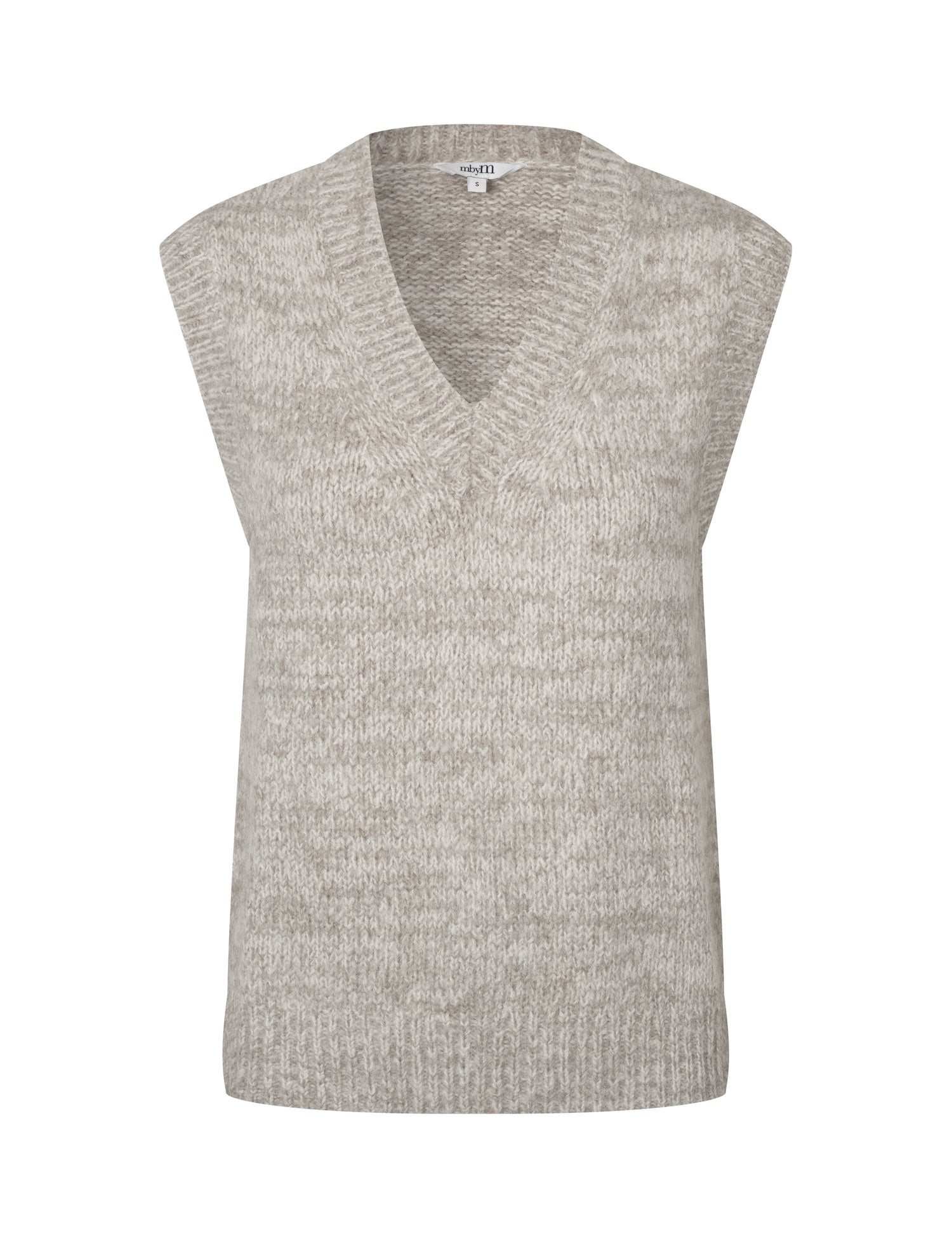 PRE ORDER - Laora Knitted Vest in Oaty Melange