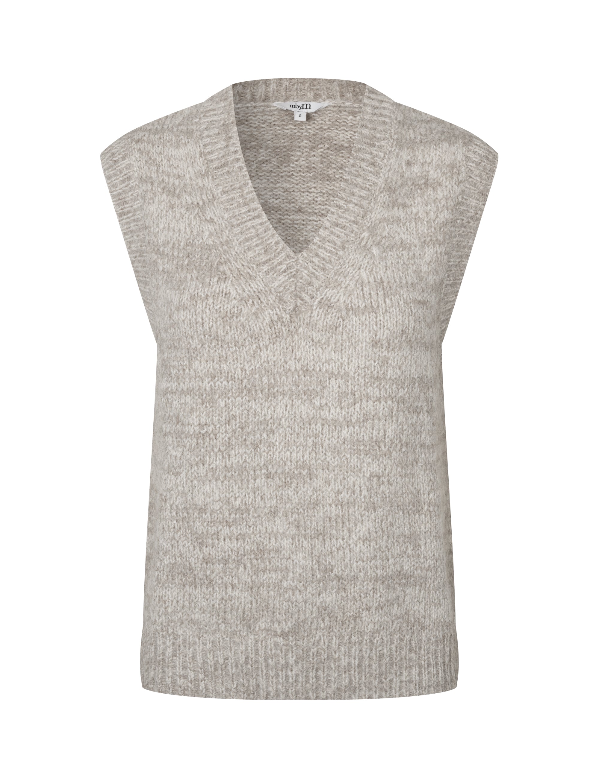 PRE ORDER - Laora Knitted Vest in Oaty Melange