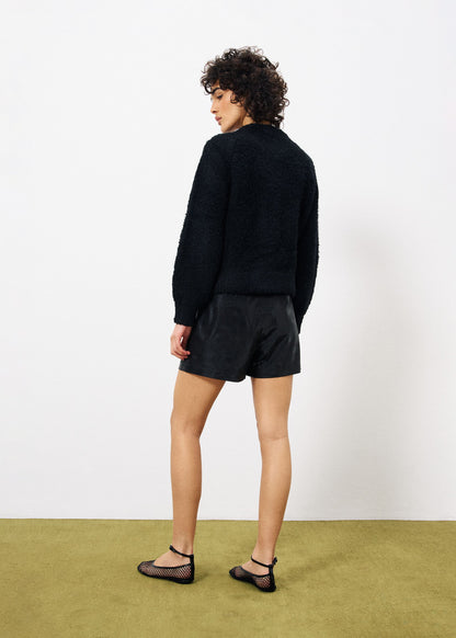 Frnch Shani Shorts in Noir Black