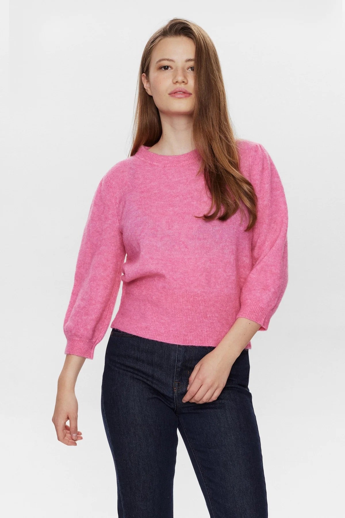 Numph Nurietta Knit in Pink Cosmos