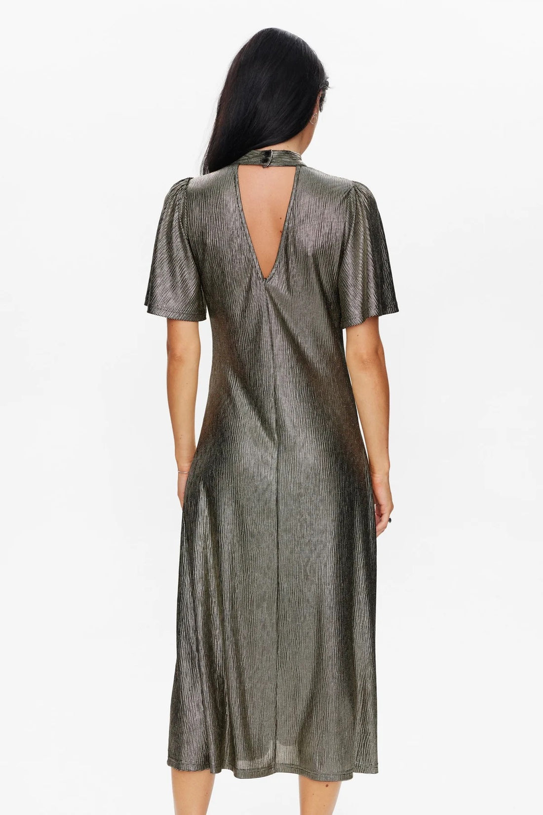 Numph Nusimma Dress in Gold