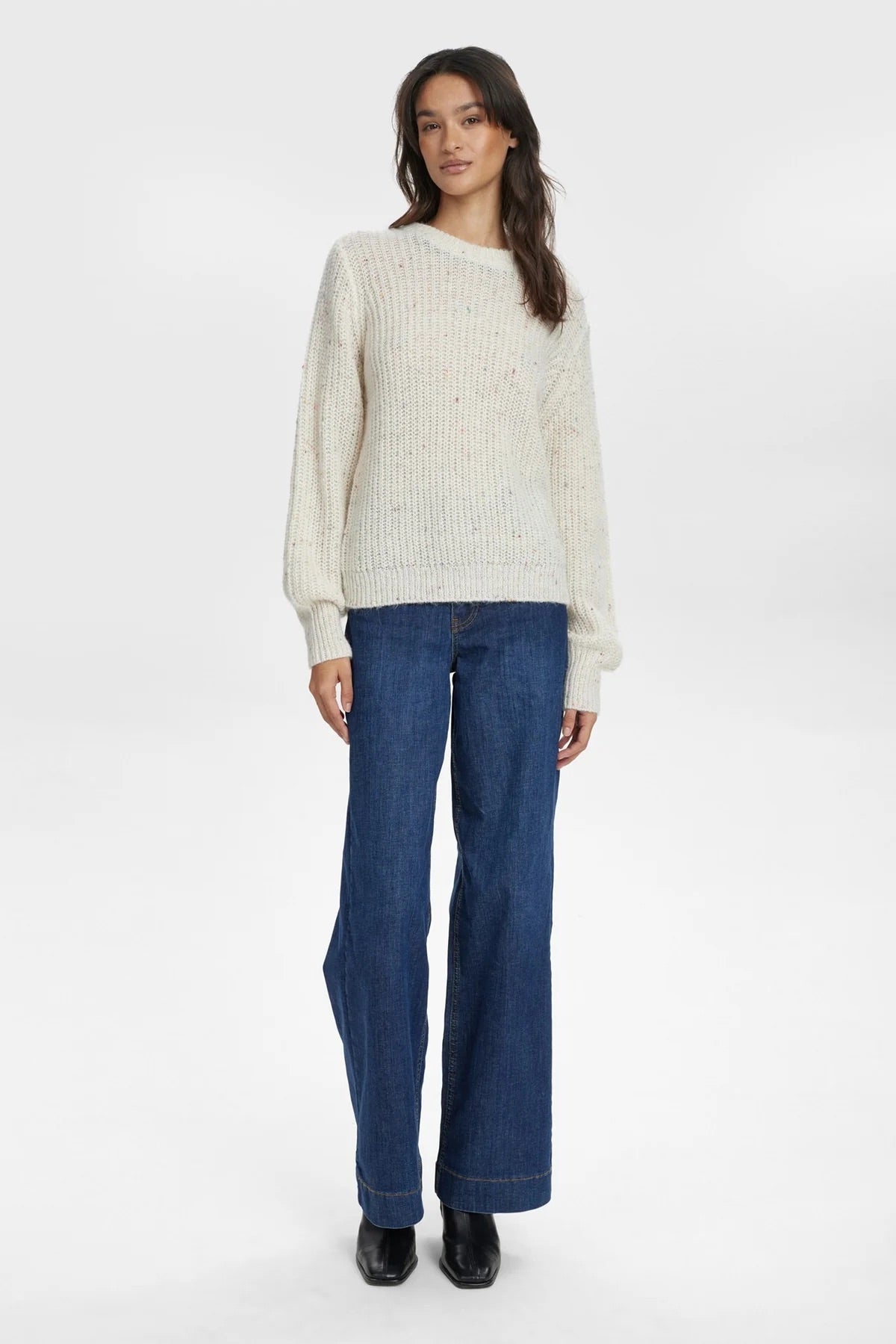 Numph Numilani Knit in Cloud Dancer