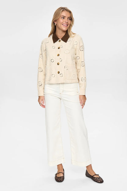 Numph Nuenora Jacket in Cream