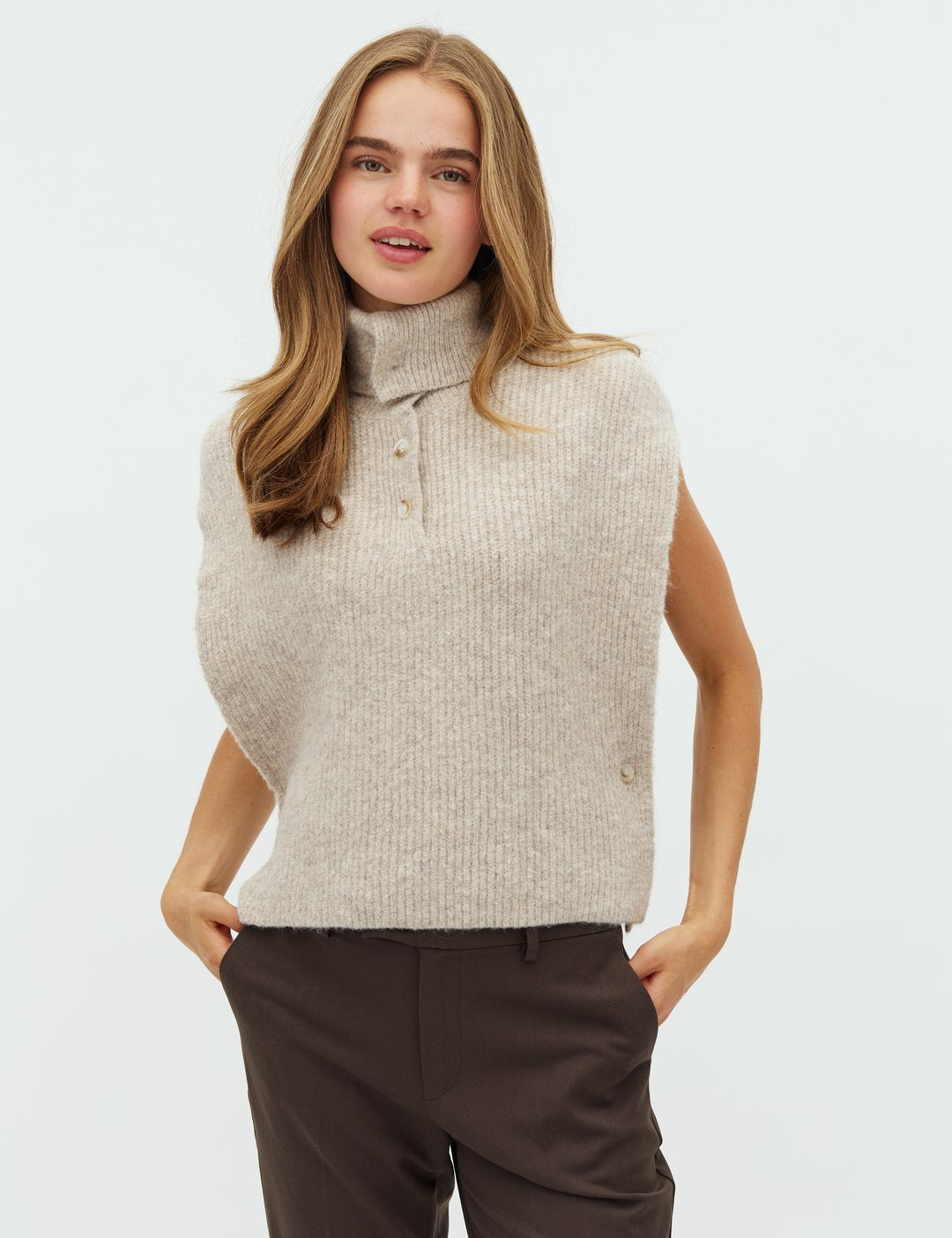 MbyM Tristiana Scarf in Sand (ONE-SIZE)