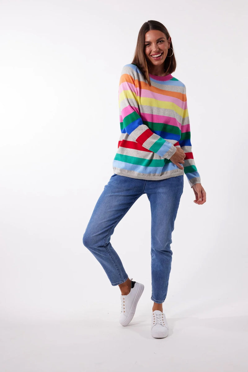 Haven Varna Striped Knit In Grey and Dream Colours