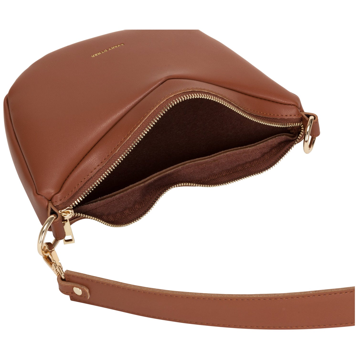 Slouch Crossbody In Tan