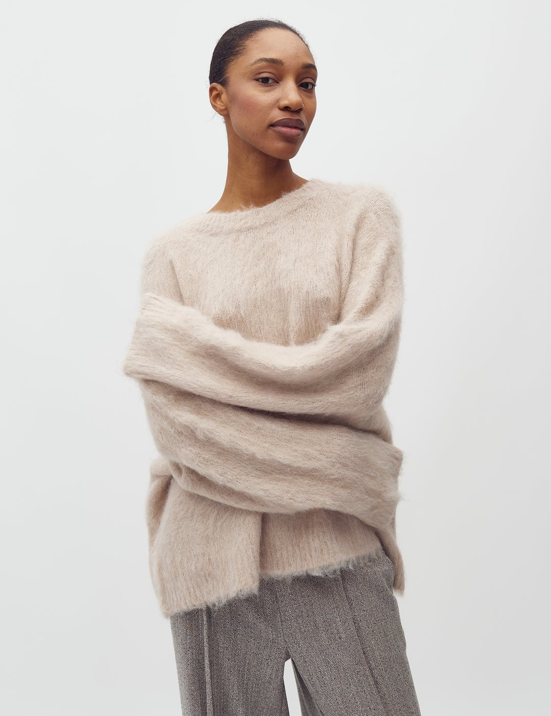 MbyM Gillis Brush Knit in Light Beige