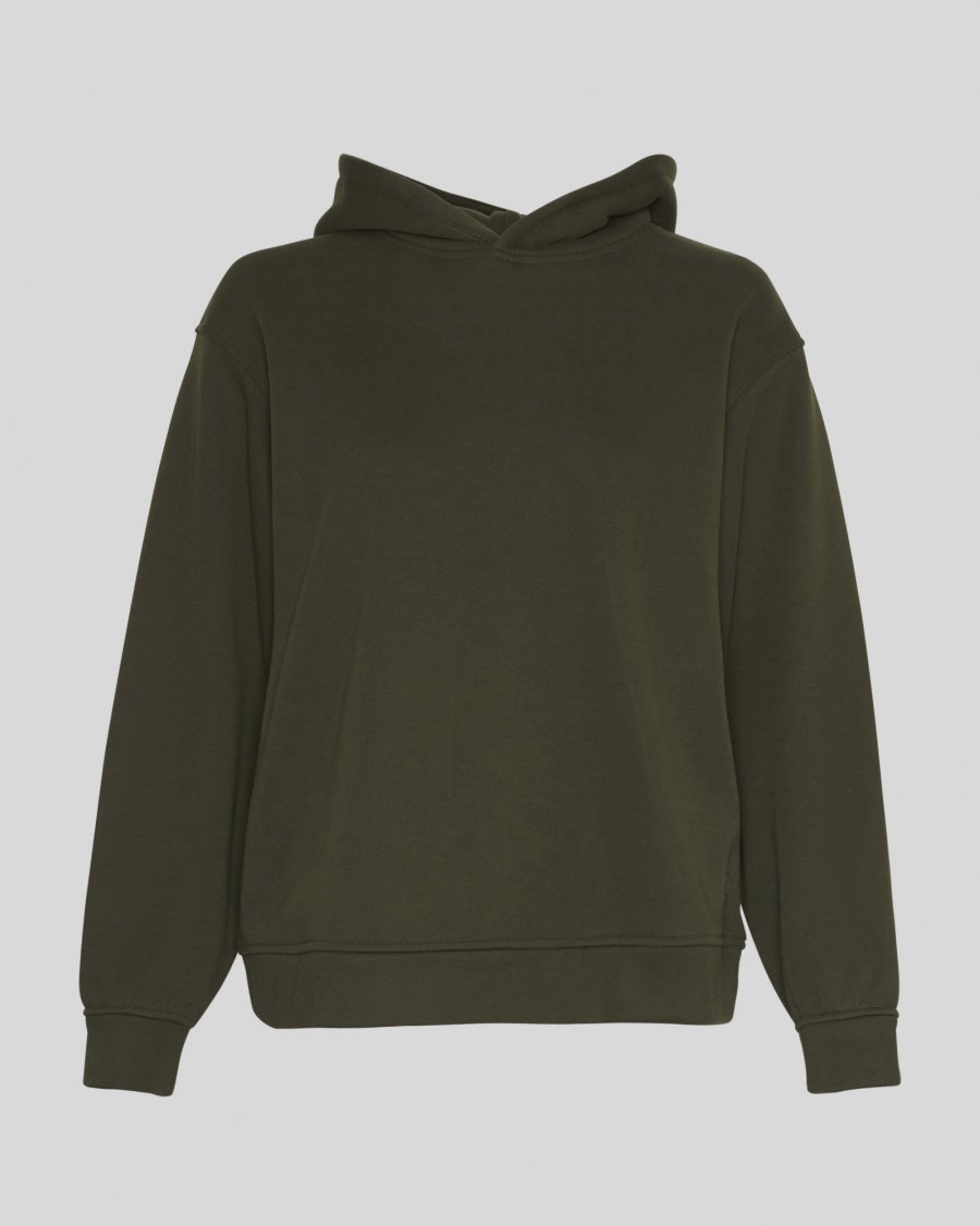 MSCH Ethella Hoodie Sweatshirt in Forest Green