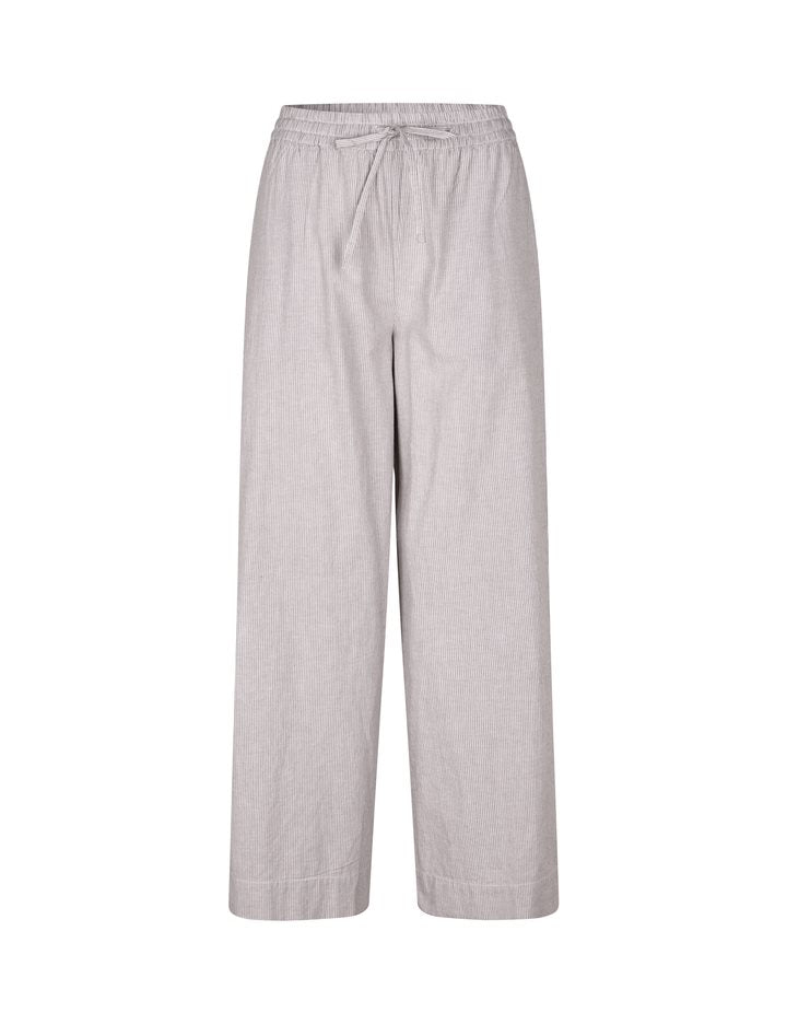 MbyM Clari Nadja Cotton Trouser in Blue &amp; White Stripe