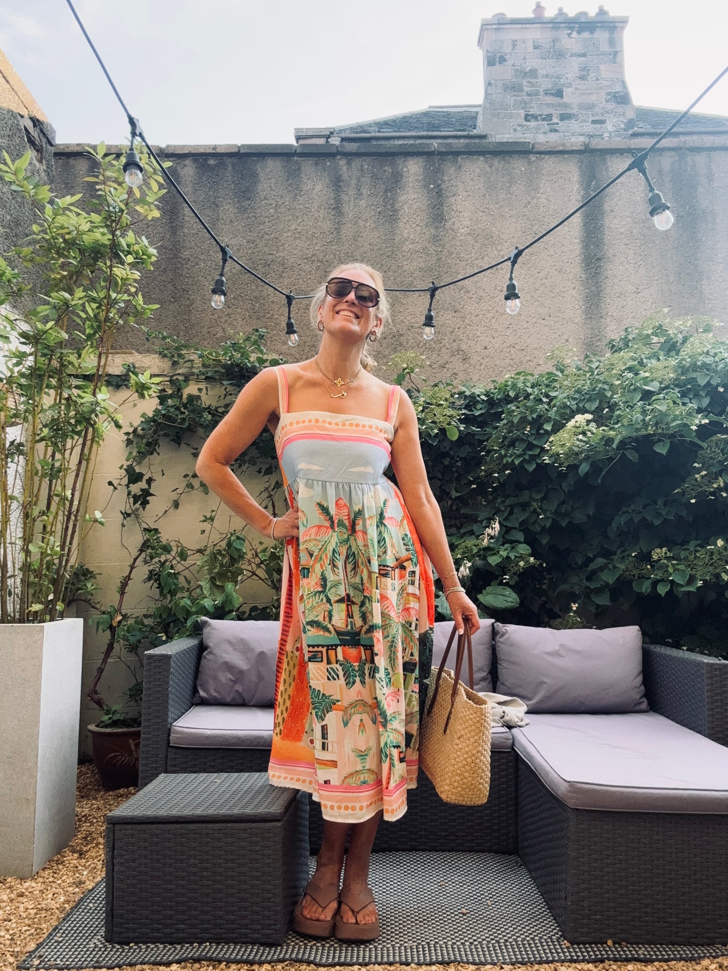 Palm Tree Dress (one size)