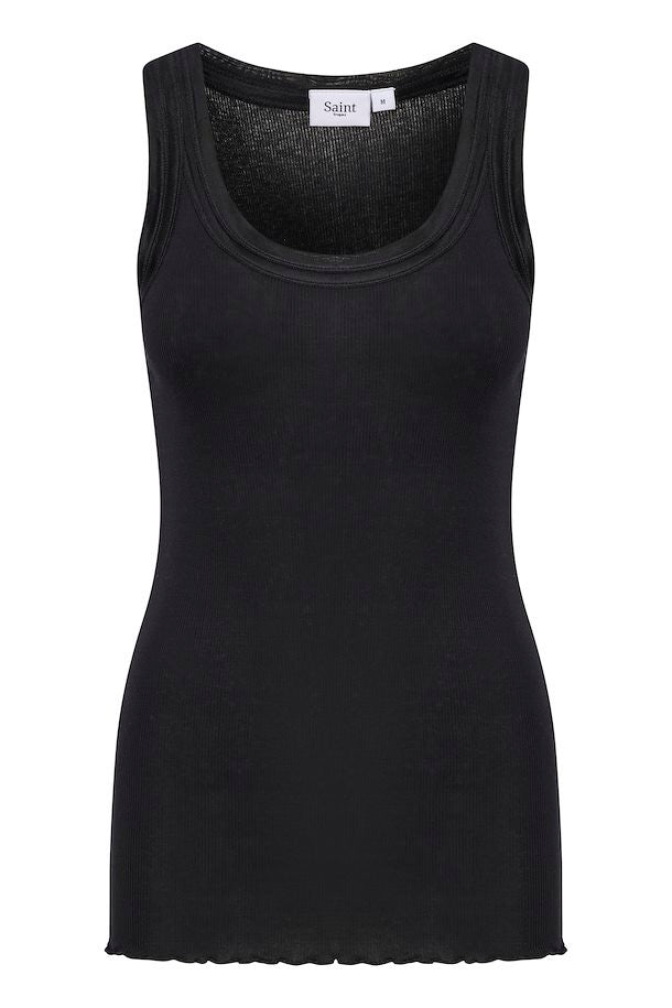 Saint Tropez Maya Tank Top in Black