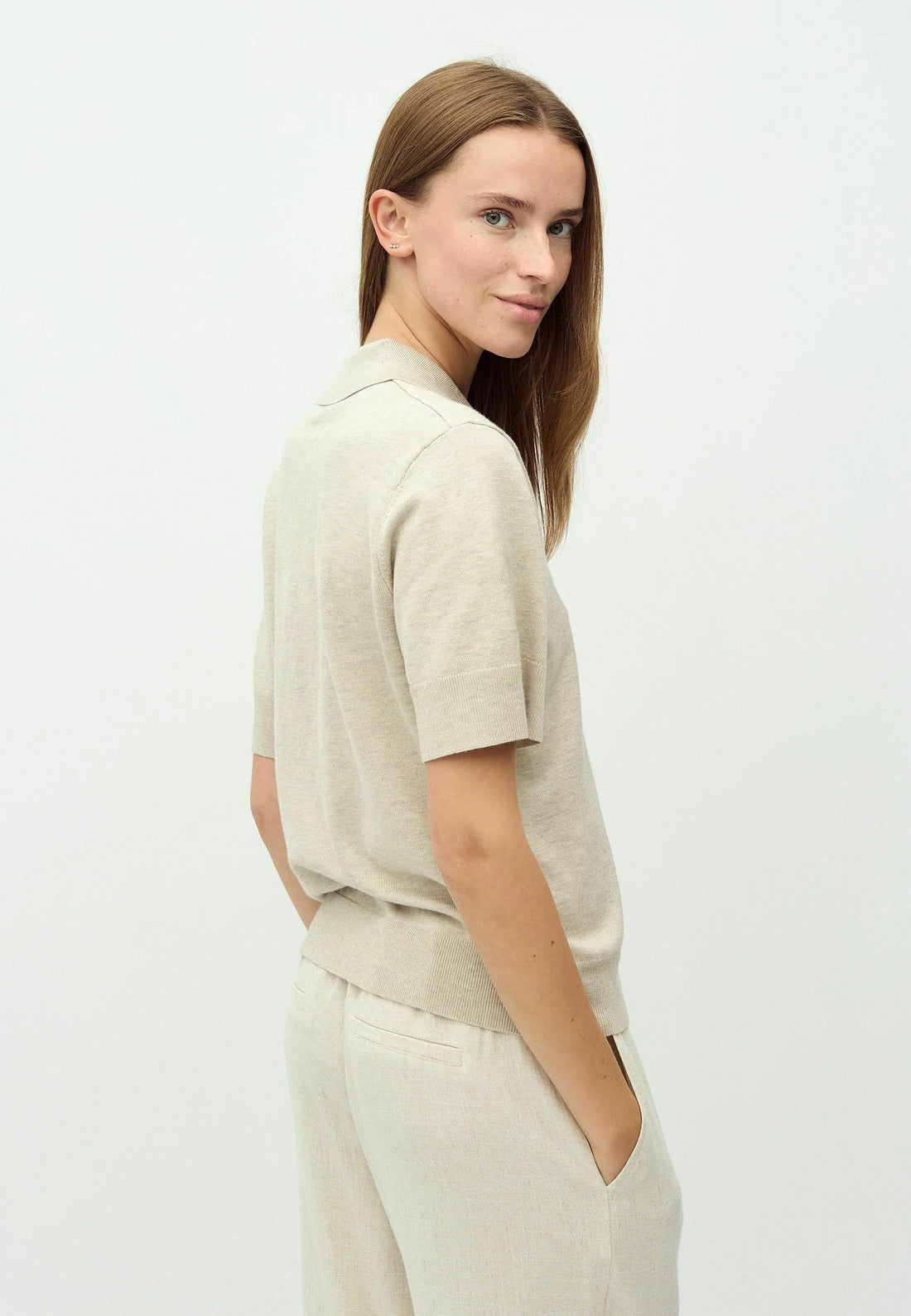 MbyM Sika Jumper in Oyster Mix