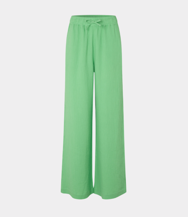 MbyM Kassaka Seersucker Trousers in Green Bouquet