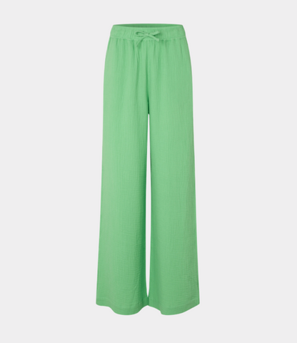 MbyM Kassaka Seersucker Trousers in Green Bouquet