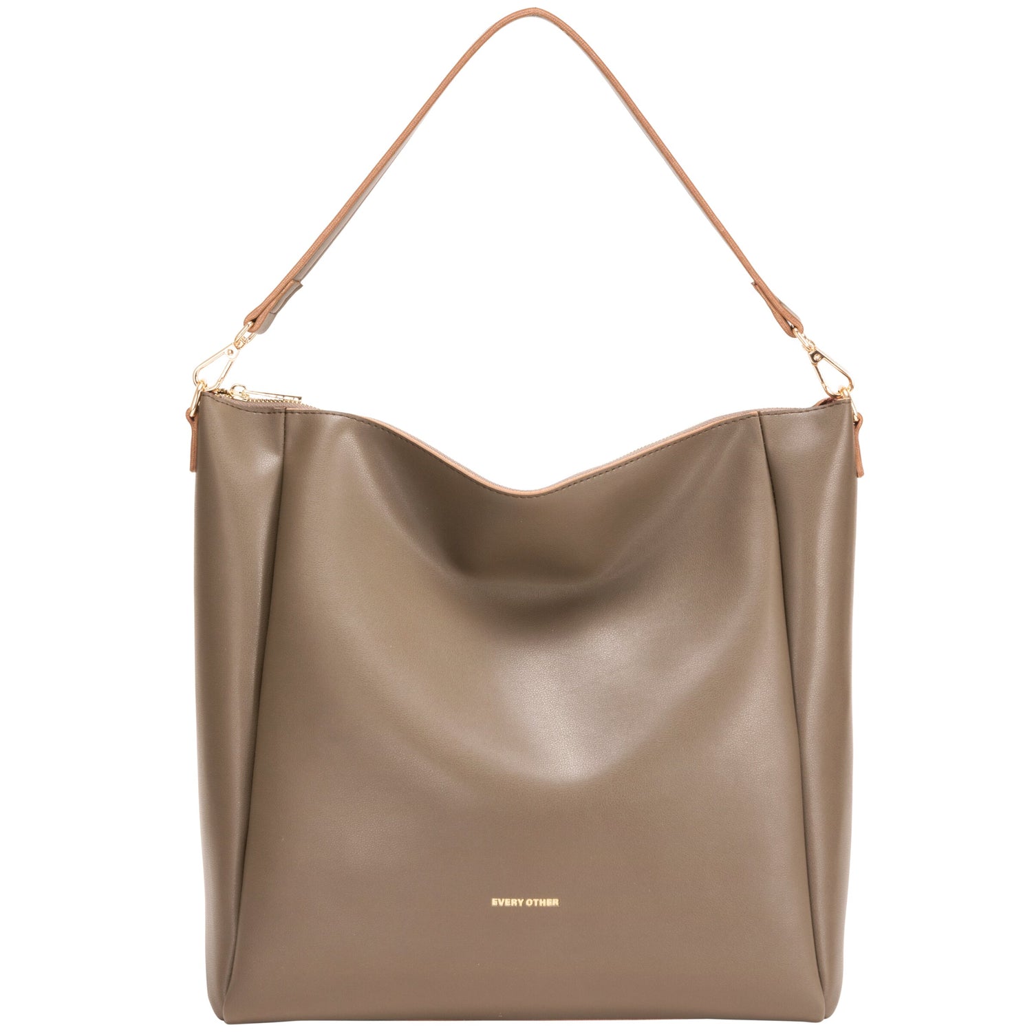 Backpack Shoulder Bag In Taupe