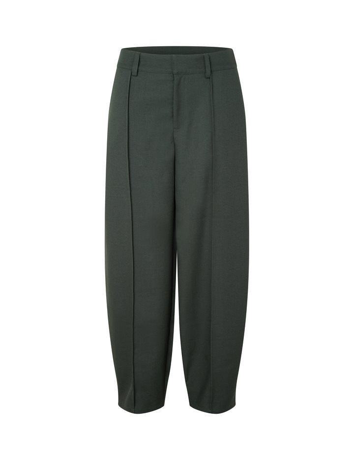 Mbym Morella Pija Trouser in Dark Green