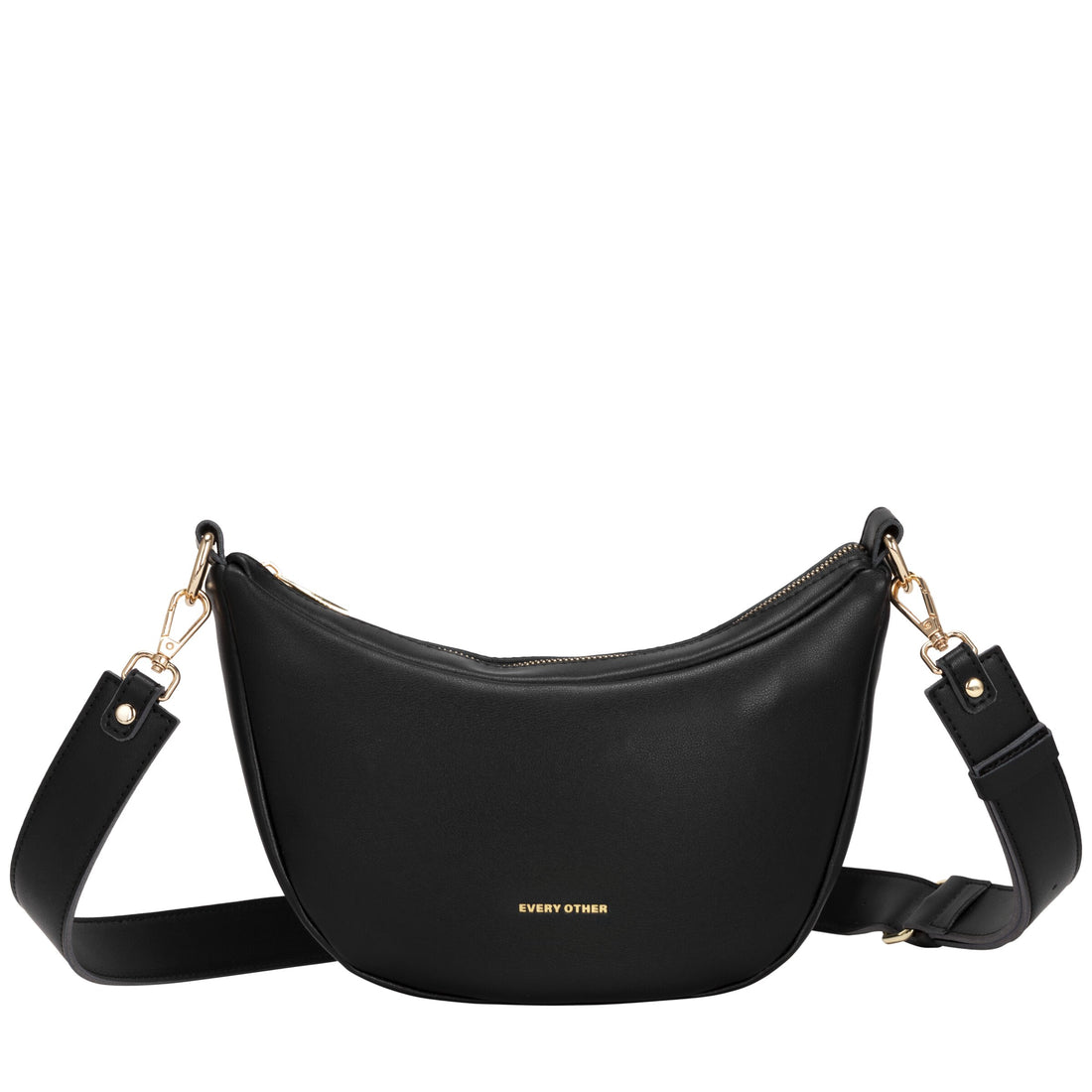 Large Slouch Crossbody In Black