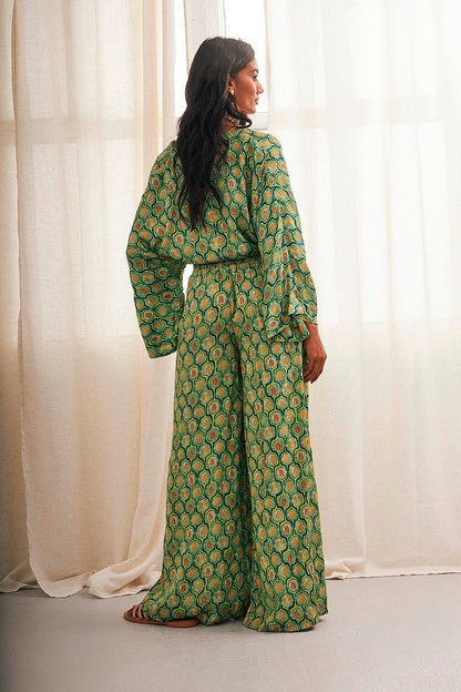 Nekane Chiaki Kimono in Green